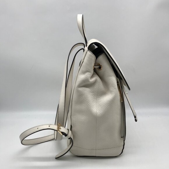 Michael Kors Optic White Pebbled Leather Ginger Backpack main image 6